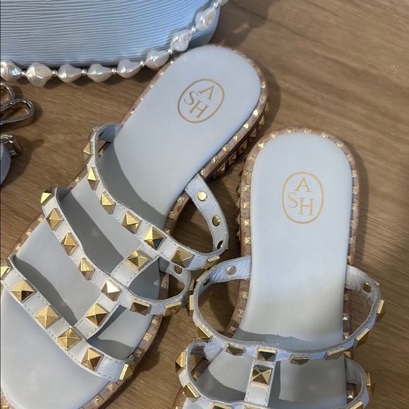 Ash Light Blue Sandals With Matching Bag - Picture 2 of 5